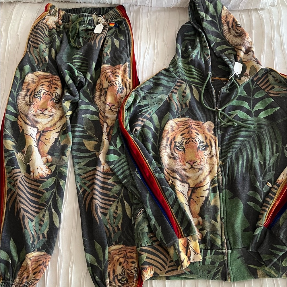 🚫SOLD🚫sz Med Aviator Nation Jungle Tiger Set
